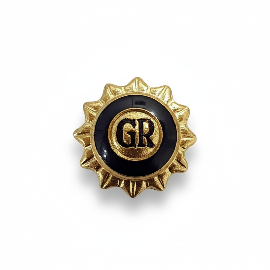 Distintivo Metálico Ejército Argentino Crisol General Roca 1