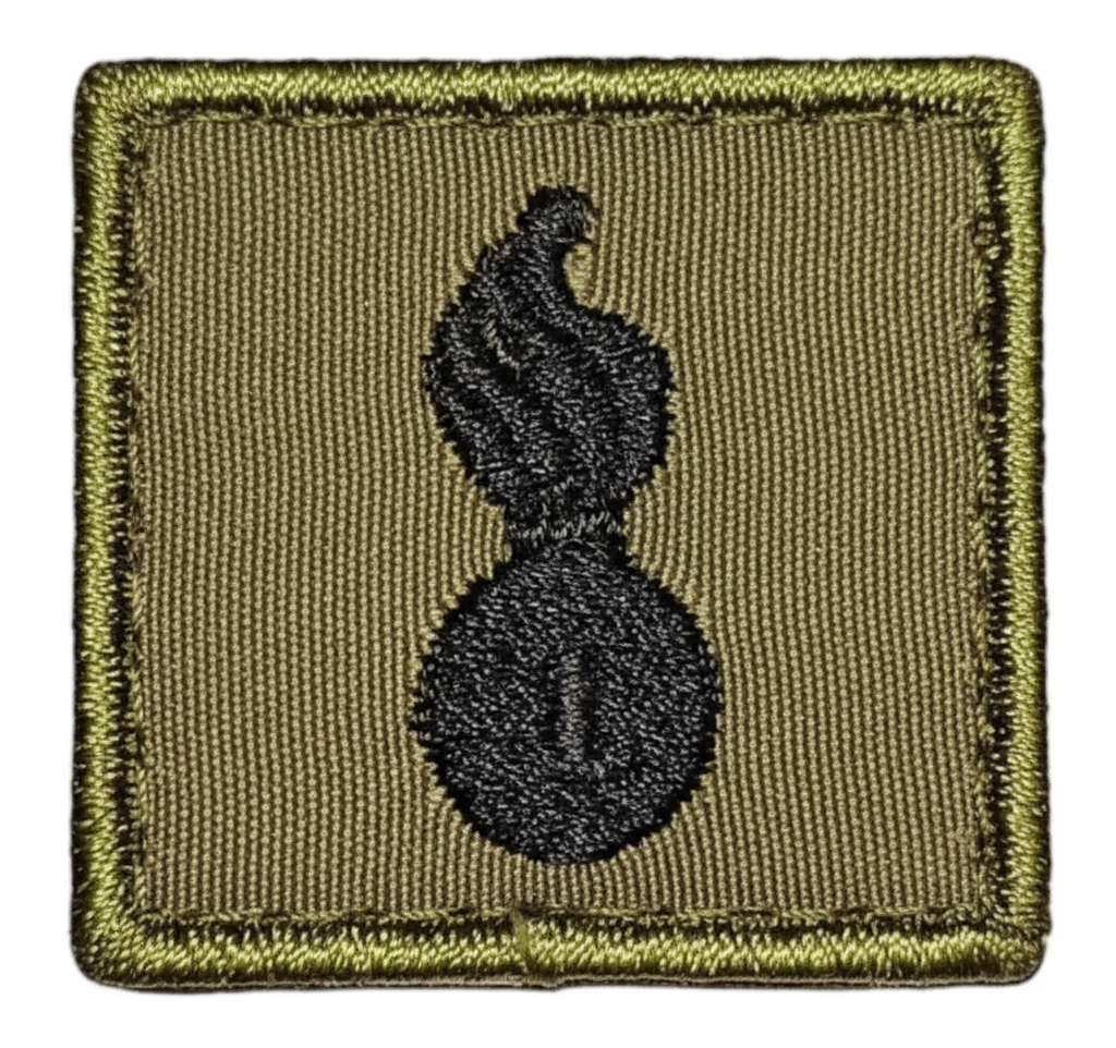 distintivo bordado arma