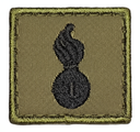 distintivo bordado arma