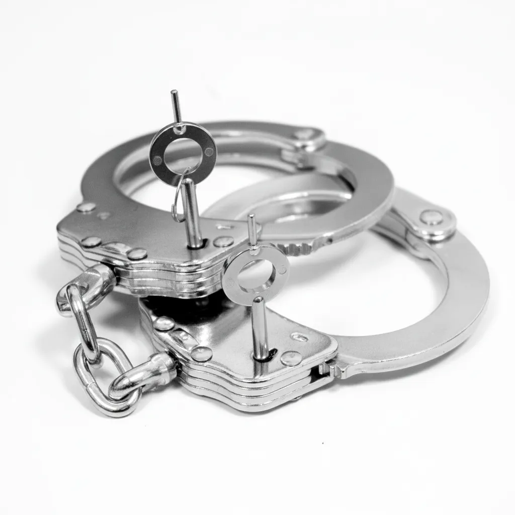 [EQ0560008PLA] Esposas Policiales Metálicas
