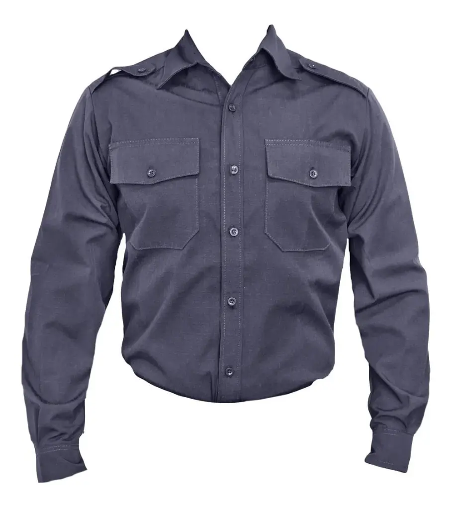 [IN0072101AZU34] Camisa de Ripstop M/L (34)