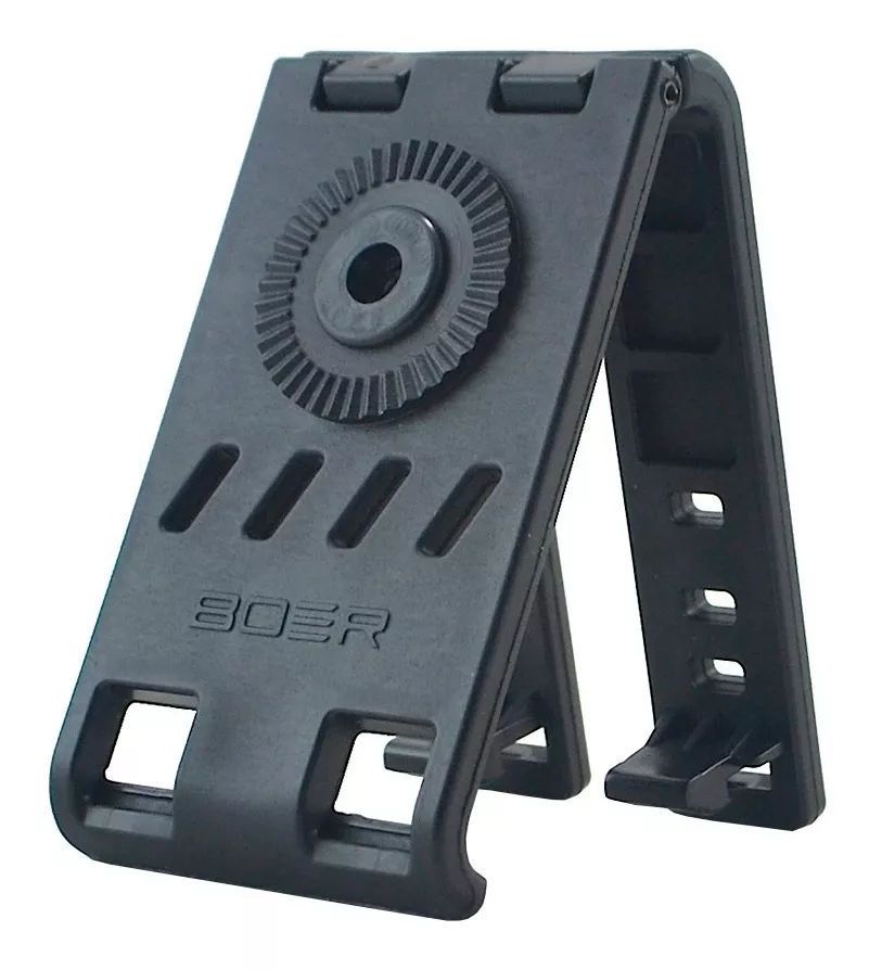 [EQ0240124NEG] Adaptador de Cinturón Clip de Polímero Universal Boer (Negro)