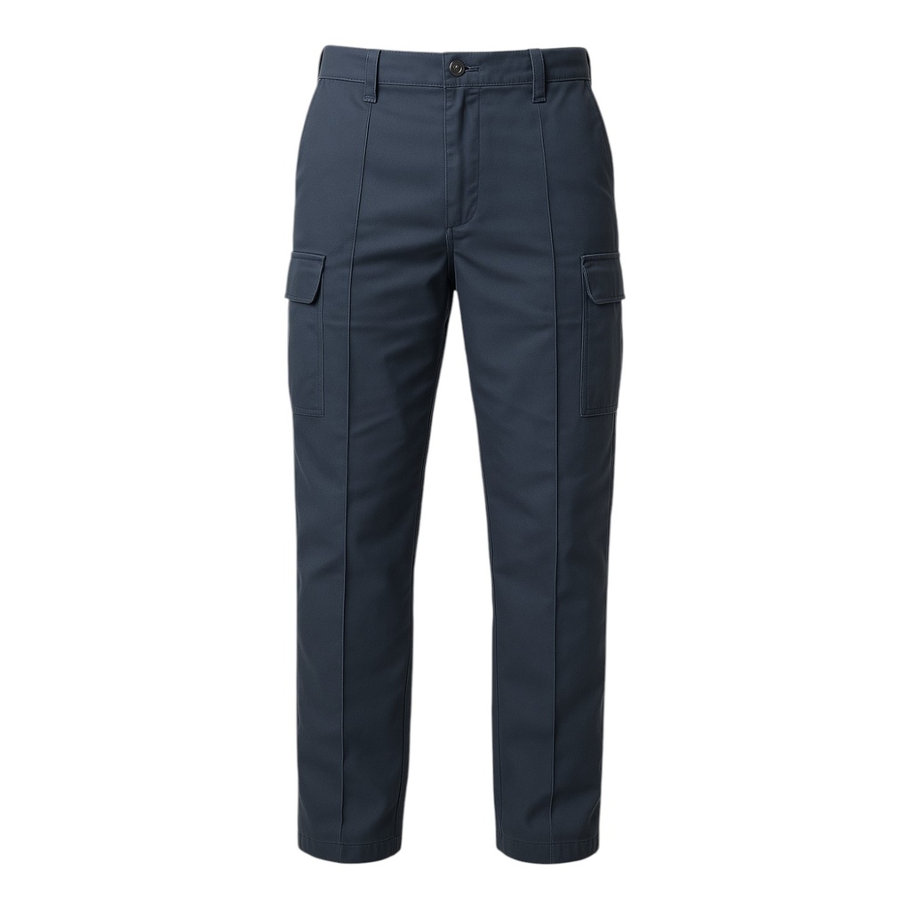 [IN0403801NEG34] Pantalón Cargo de Gabardina de Trabajo (Negro, 34)