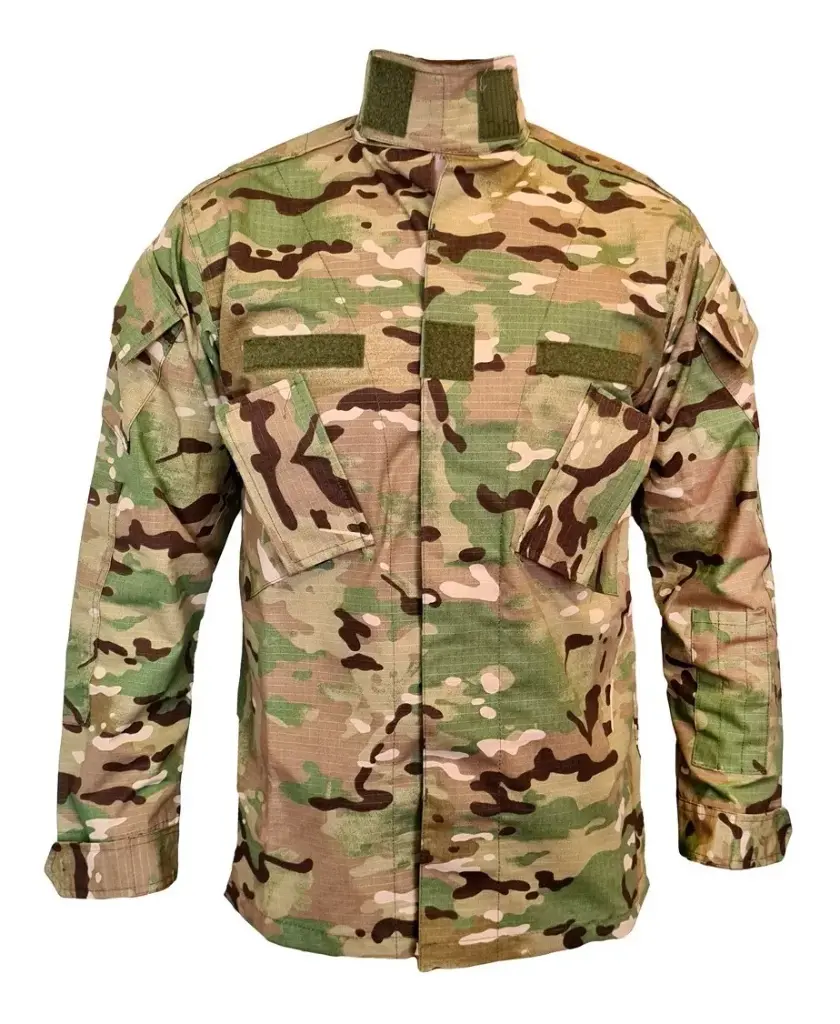 [IN0140002MCM2XS] Chaquetilla Táctica Mao de Ripstop Camuflada (Multicam, XXS)