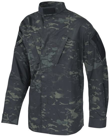 Chaquetilla Táctica Mao de Ripstop Camuflada