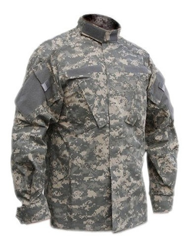 Chaquetilla Táctica Mao de Ripstop Camuflada