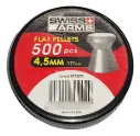 Balines Metálicos Flat Pellets 4.5Mm Kit X500U