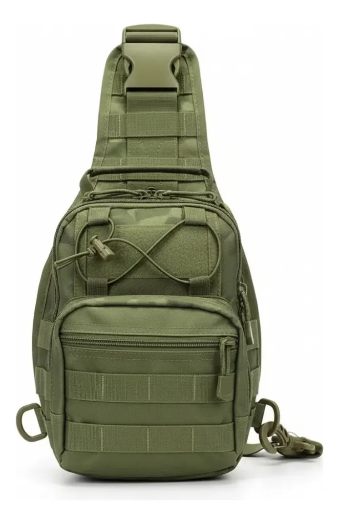 Morral Bandolera Táctico Sling Molle