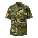 Camisola Táctica Ripstop M/C Camuflada