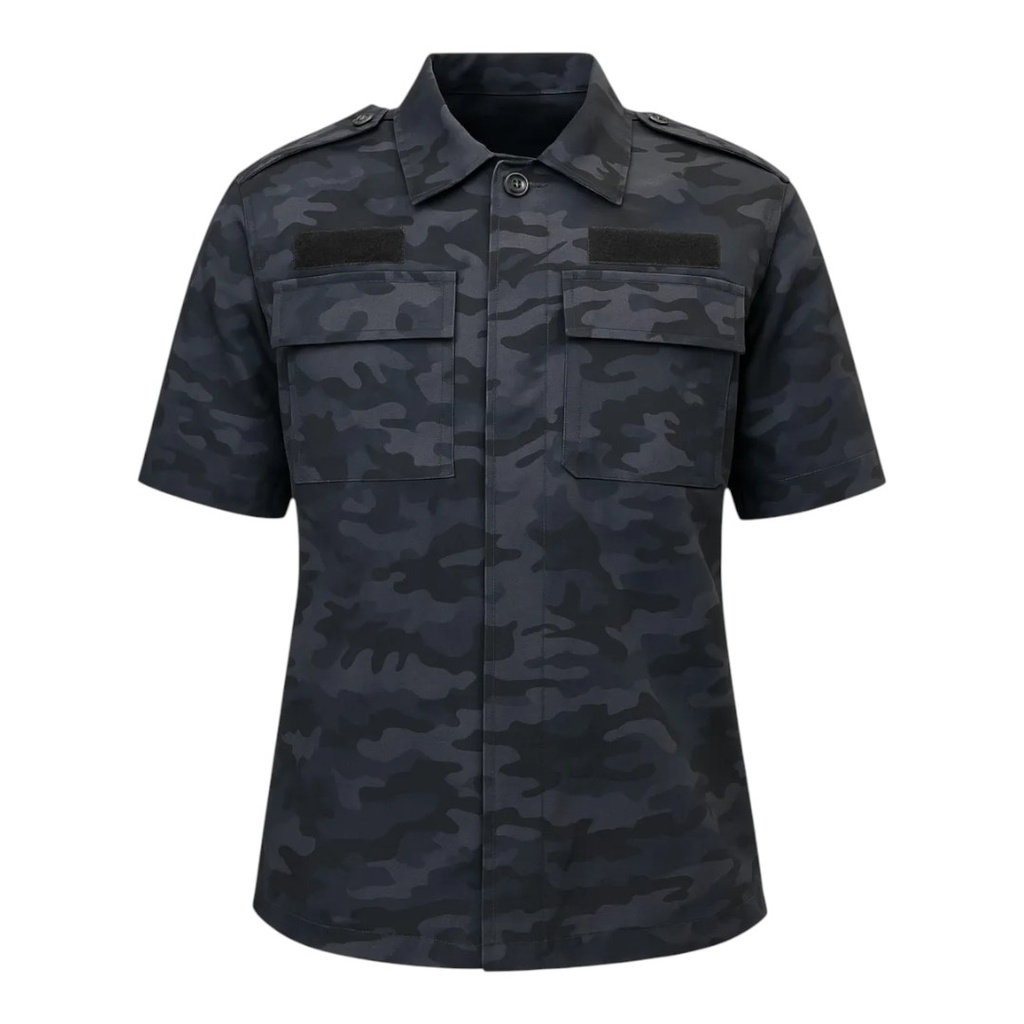 Camisola Táctica Ripstop M/C Camuflada
