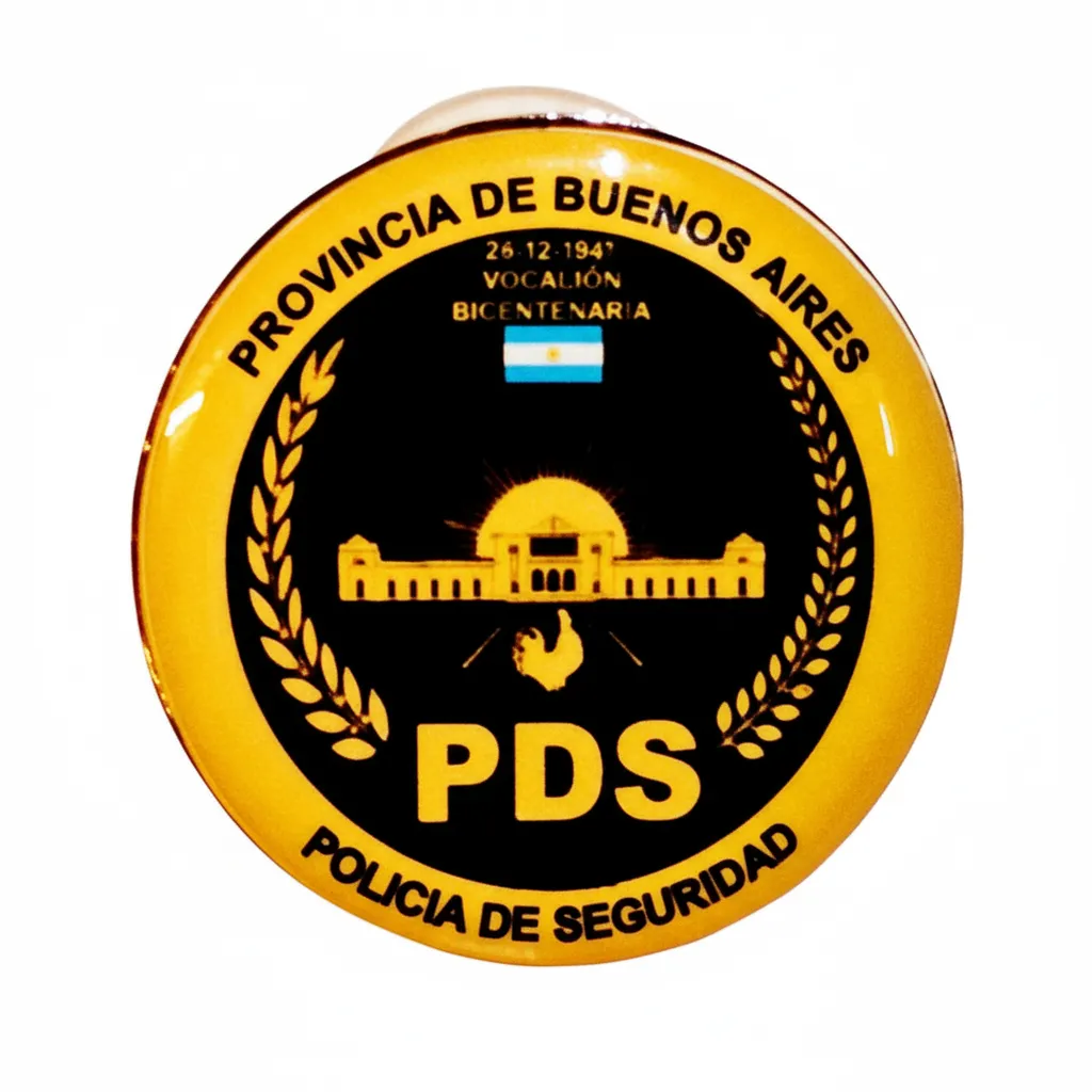 Distintivo Metálico PBA PDS Bicentenario