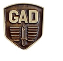 Distintivo Metálico PBA Pin GAD