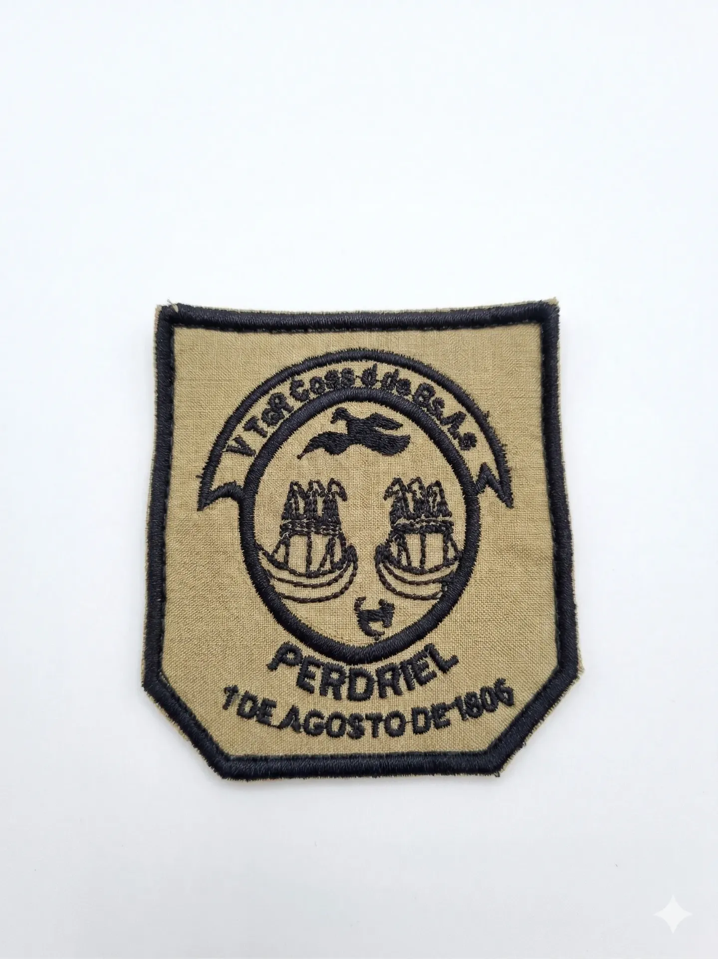 Escudo Bordado EA Perdriel 1 Agosto 1806