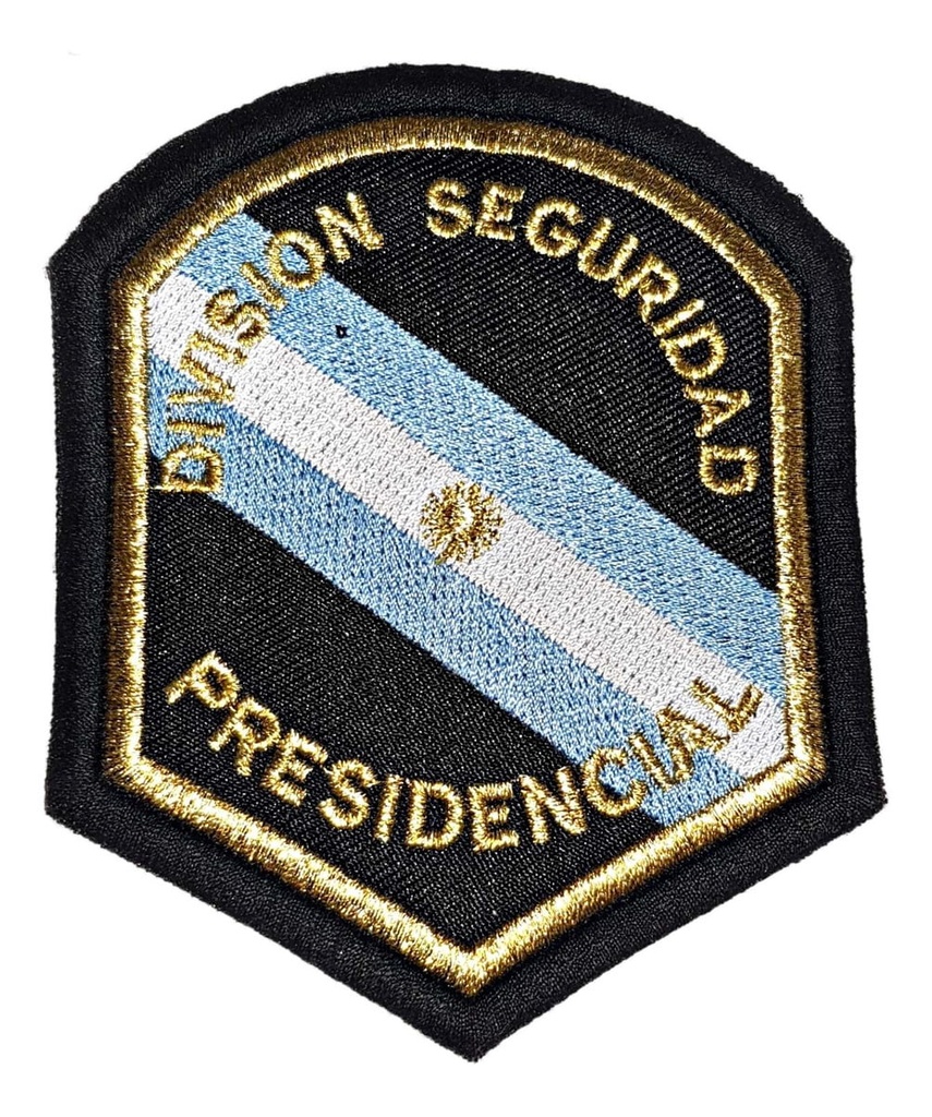 [DI0070502DSPNEG] Escudo Bordado PBA División de Seguridad Presidencial