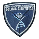 Escudo Bordado PBA Policía Científica