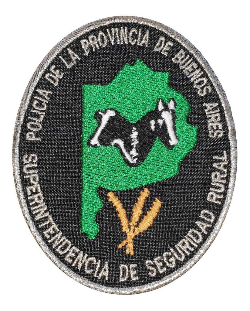 [DI0070502SURNEG] Escudo Bordado PBA Superintendencia Rural