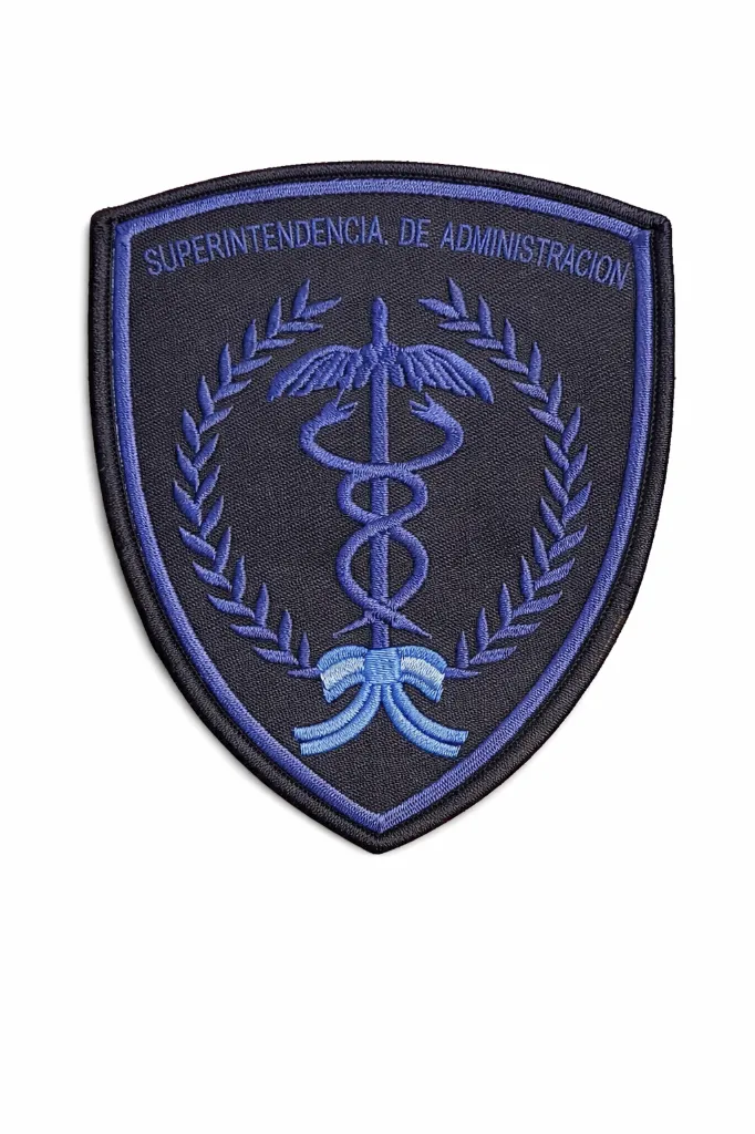 Escudo Bordado PFA Superintendencia Administración