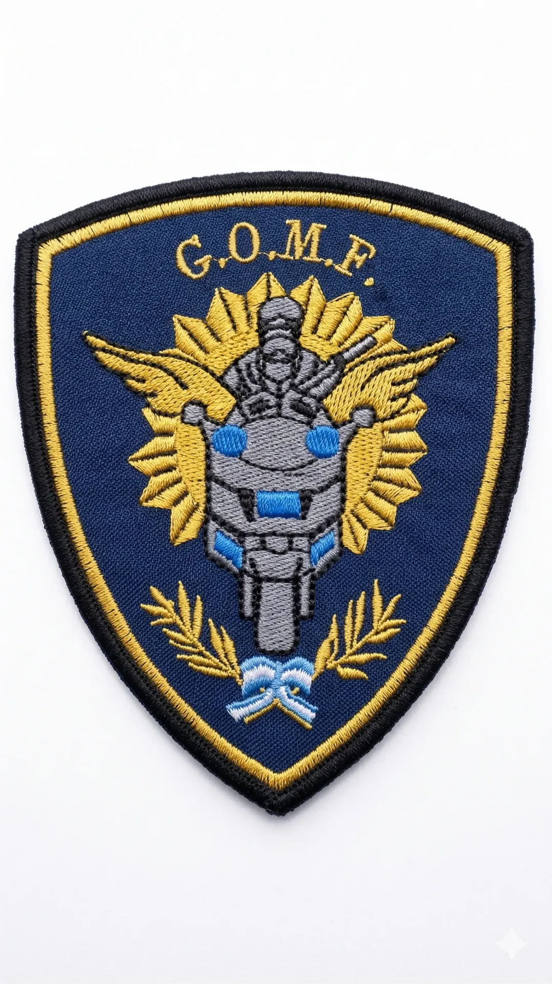 Escudo Bordado PFA GOMF