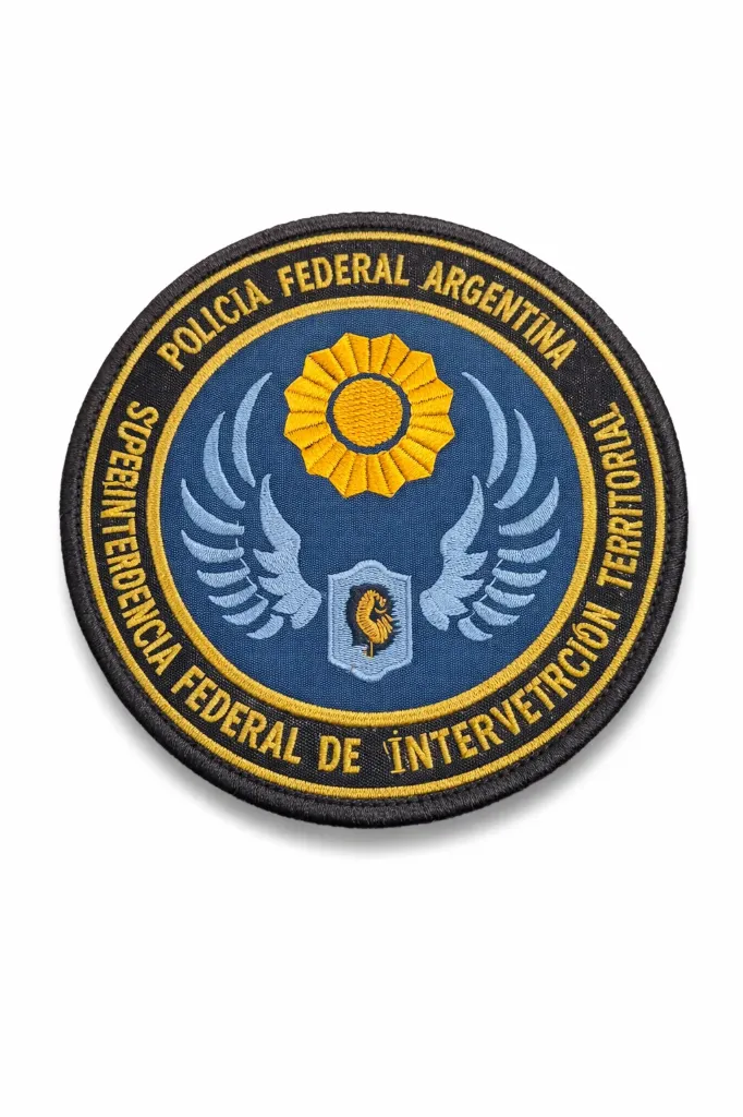 Escudo Bordado PFA Superintendencia de Intervención Territorial