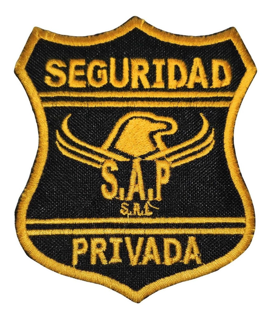 [DI0070105NEG] Escudo Bordado Seguridad SAP