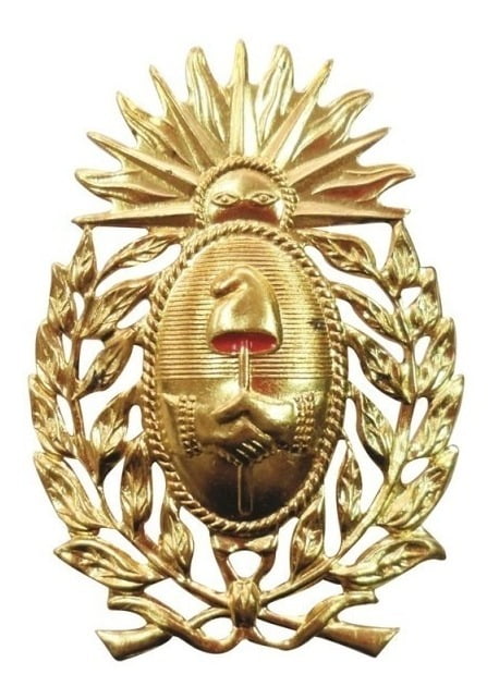 Escudo Metálico Nacional