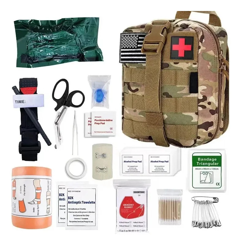 Kit Táctico De Emergencia Primeros Auxilios