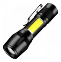Linterna Mini Táctica Con Zoom