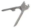 Llave Multiherramienta 6 en 1 De Acero Plateada
