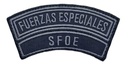 Oblea Bordada Fuerzas Especiales