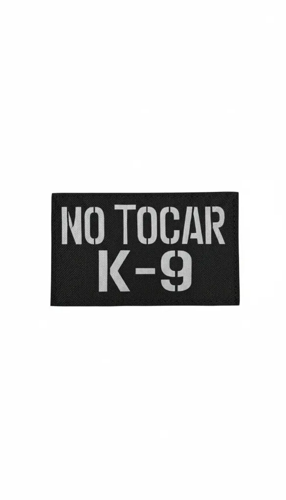 [DI0190012BLA] Oblea Laser Cut No Tocar K9