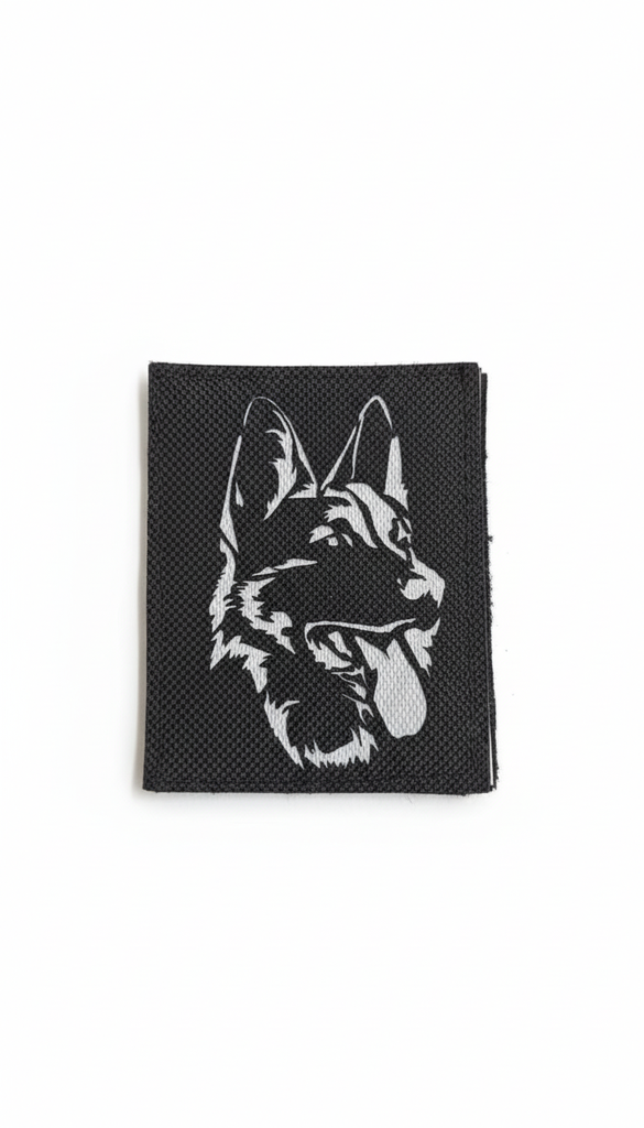 [DI0190026BLA] Oblea Laser Cut Perro Detallado (Blanco)