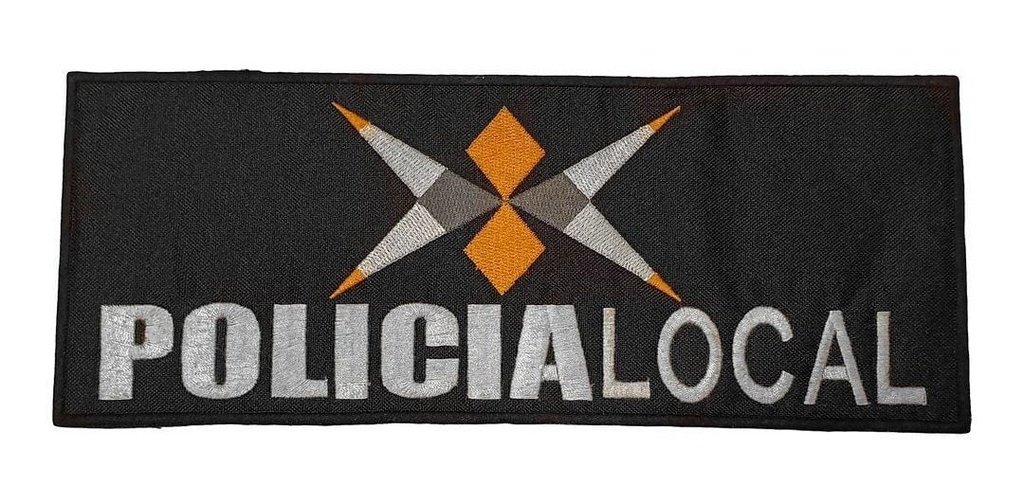 [DI0240601NEG] Parche Espalda Bordado PBA PL
