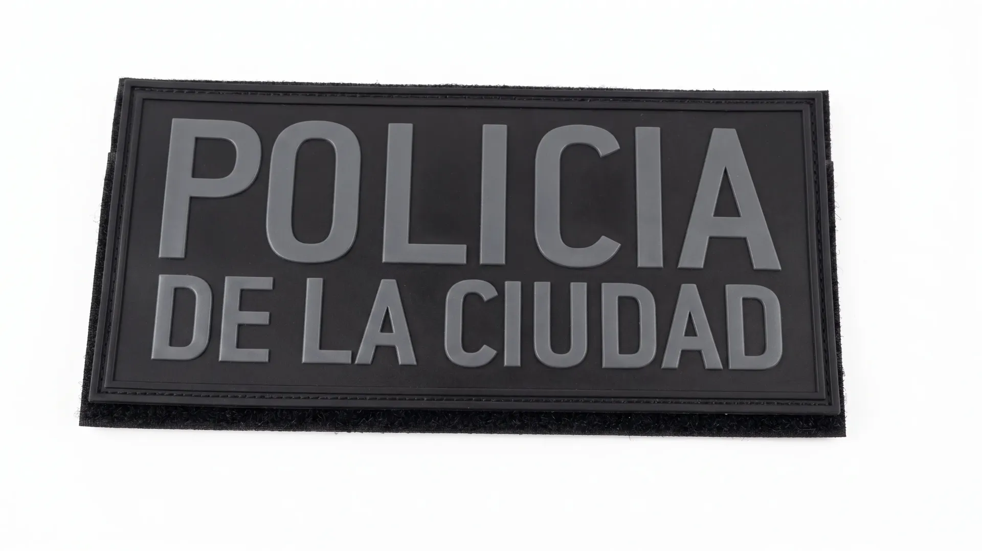 Parche Espalda PVC Policia de la Ciudad