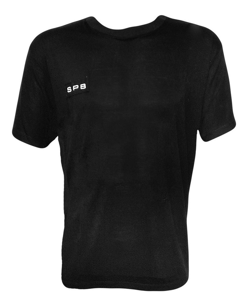 [IN0490701NEGXS] Remera Bordada SPB (Negro, XS)