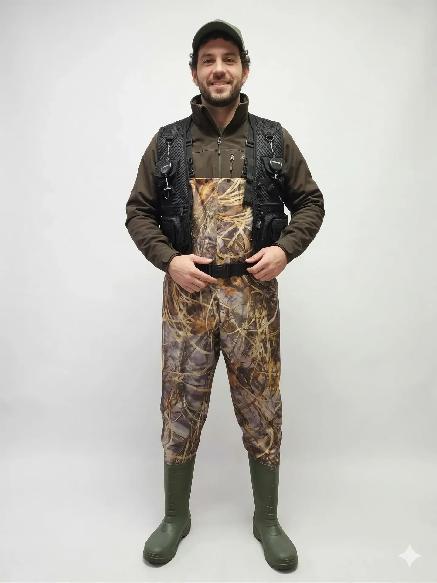 Wader De Nylon Y PVC Cammpy