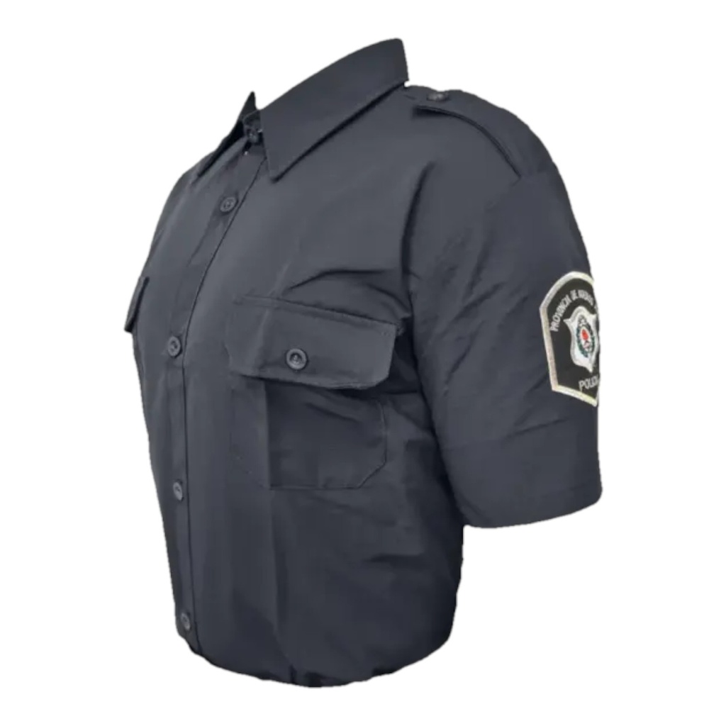 [IN0070506AED32] Camisa de Ripstop M/C PBA (32, Escudo dorado)