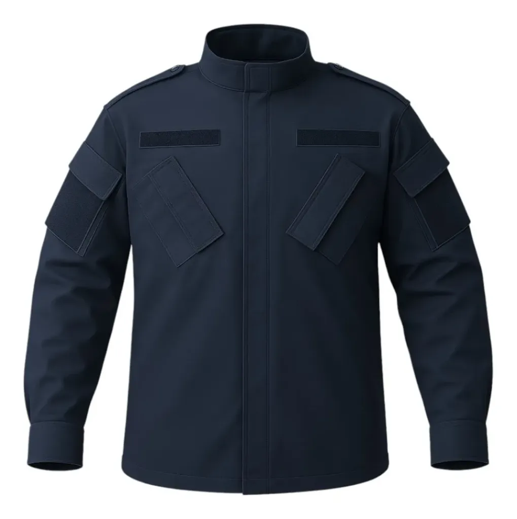 [IN0140007CLANEG2XS] Chaquetilla Táctica Mao de Ripstop Houston (Clásico, Negro, XXS)