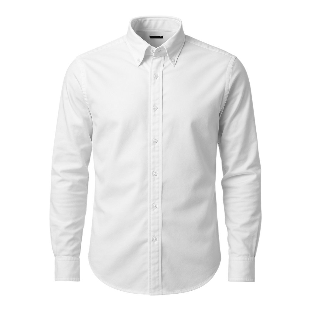 Camisa Formal de Algodón Batista M/L