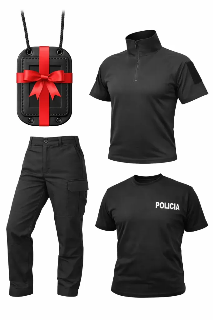 Combo Uniforme Ripstop Antidesgarro Negro