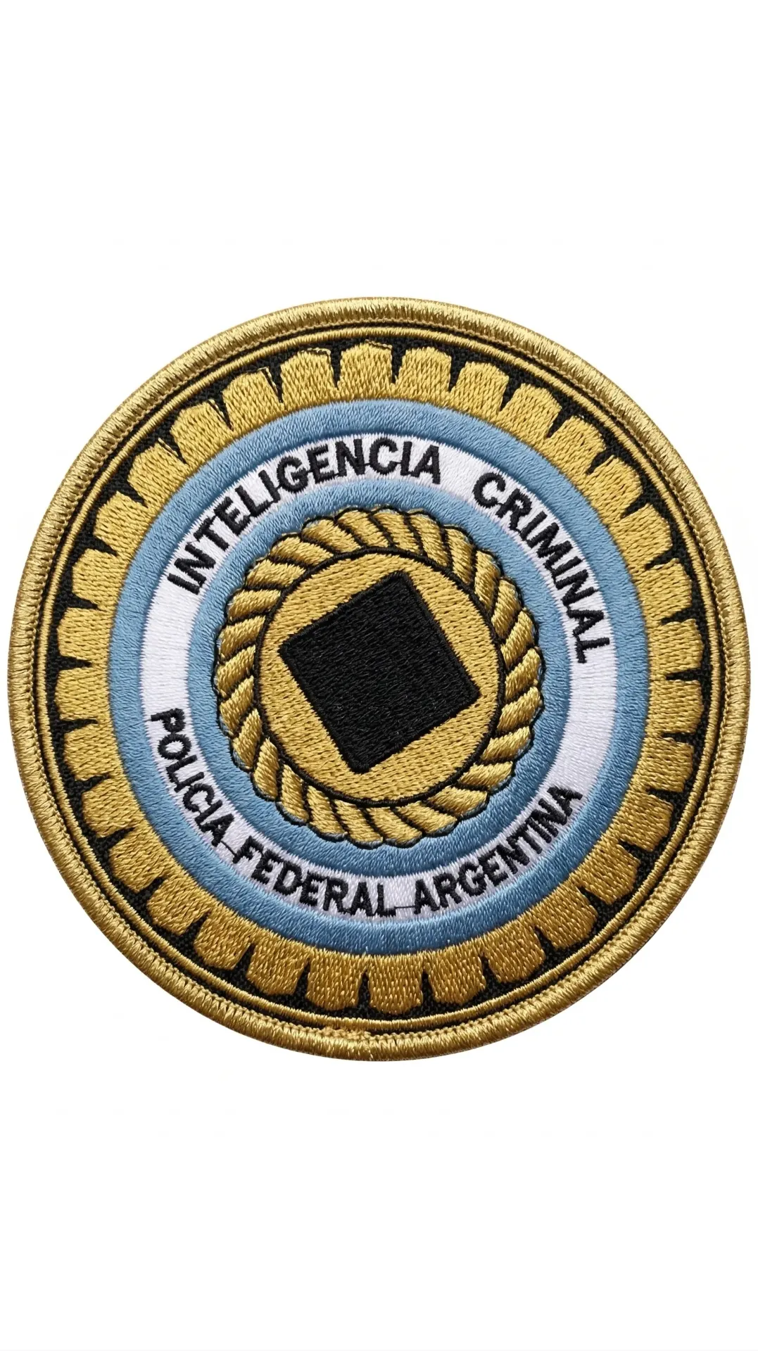 Escudo Bordado Dirección General de inteligencia Criminal