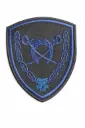 Escudo Bordado PFA Cuerpo de Montada
