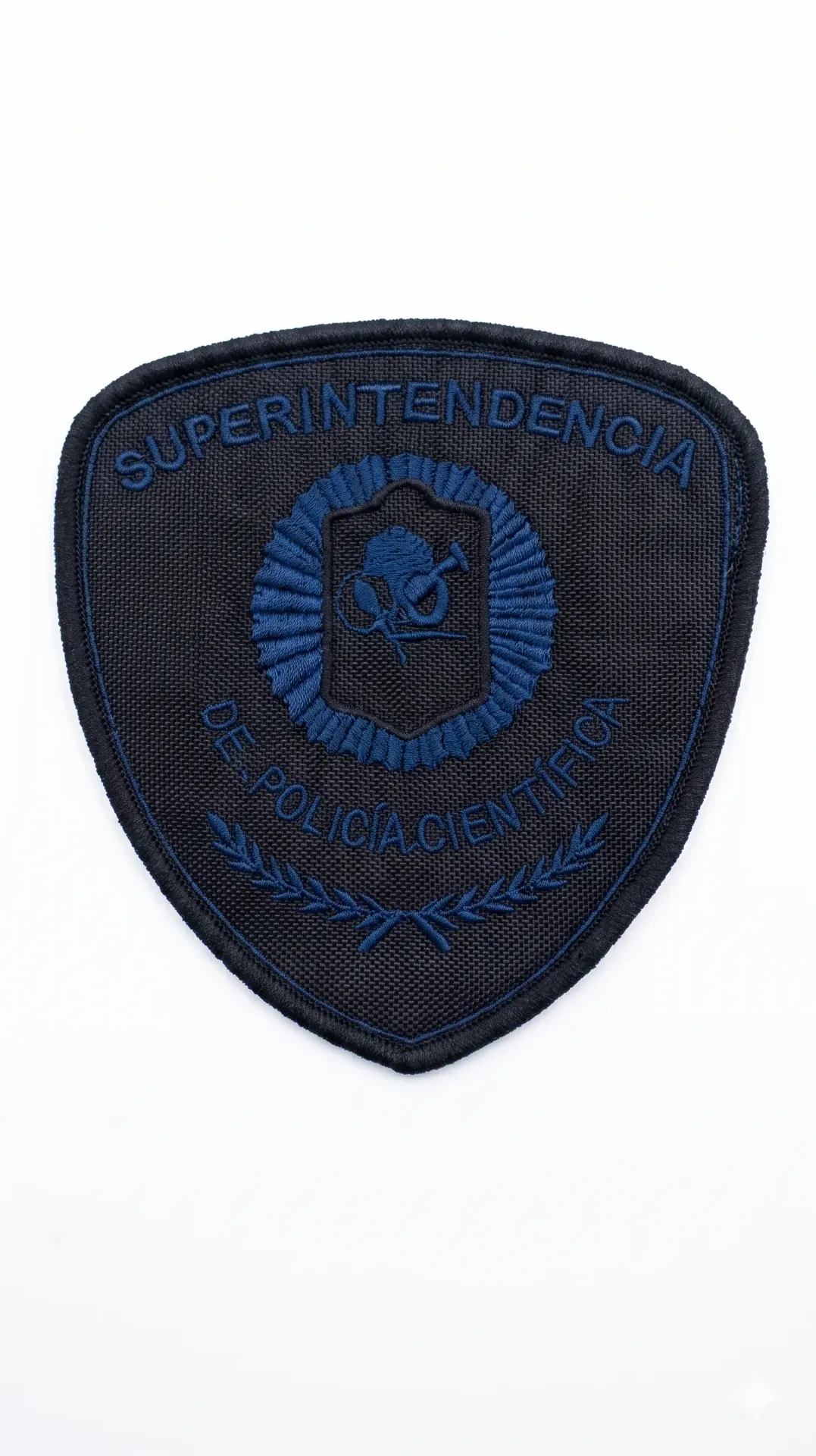 Escudo Bordado Superintendencia de Policia Científica