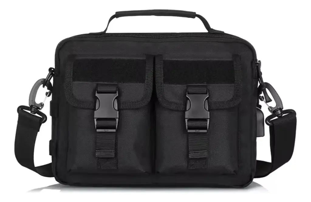[AM0050006NEG] Portafolio Táctico Urbano Alpha (Negro)