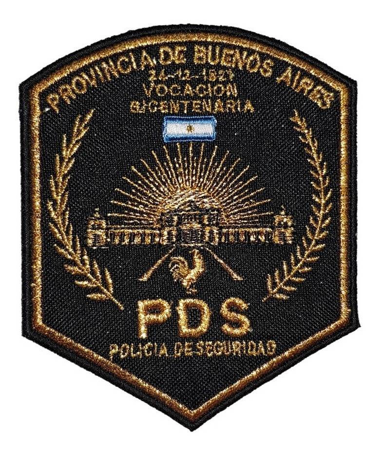 Escudo Bordado PBA PDS Bicentenario